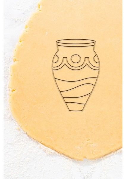 Vazo Kurabiye Kalıbı, Hamur Şekillendirici