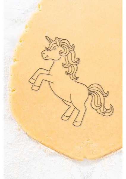 Unicorn3 Kurabiye Kalıbı, Hamur Şekillendirici