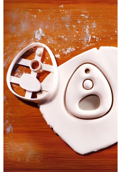 Pou Kurabiye Kalıbı, Hamur Şekillendirici