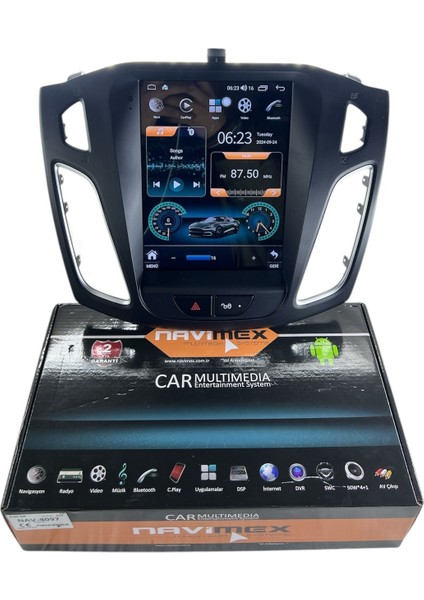 Ford Focus 2012-2018 Navimex Samsung Işlemcili (Fanlı) Profesyonel Tesla Oem Multimedia