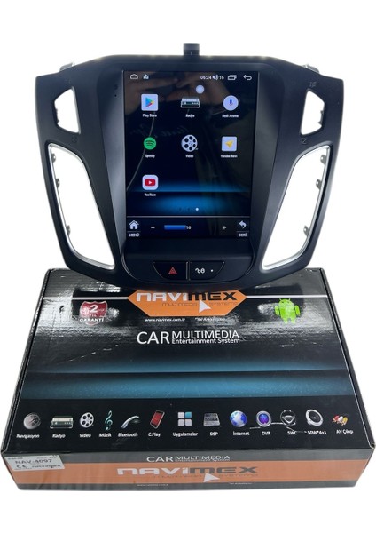 Ford Focus 2012-2018 Navimex Samsung Işlemcili (Fanlı) Profesyonel Tesla Oem Multimedia modelleri