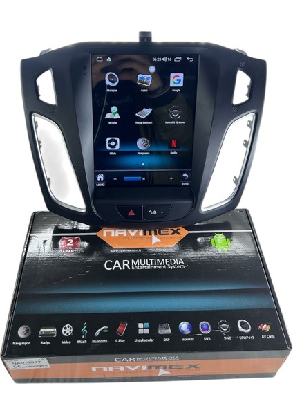 Ford Focus 2012-2018 Navimex Samsung Işlemcili (Fanlı) Profesyonel Tesla Oem Multimedia fırsatları