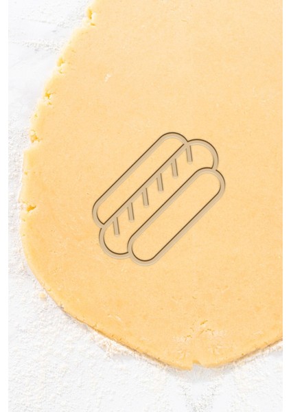 Hot Dog Kurabiye Kalıbı, Hamur Şekillendirici