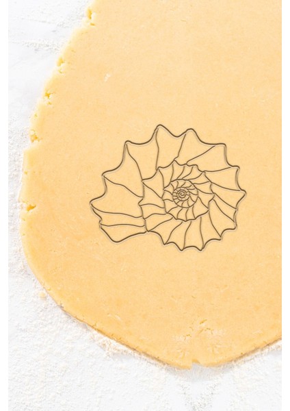 Deniz Kabuğu 2 Kurabiye Kalıbı, Hamur Şekillendirici