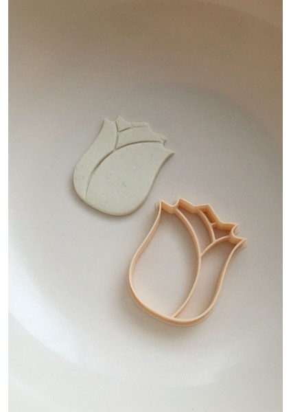 Lale Kurabiye Kalıbı, Kesici, Şekillendirici