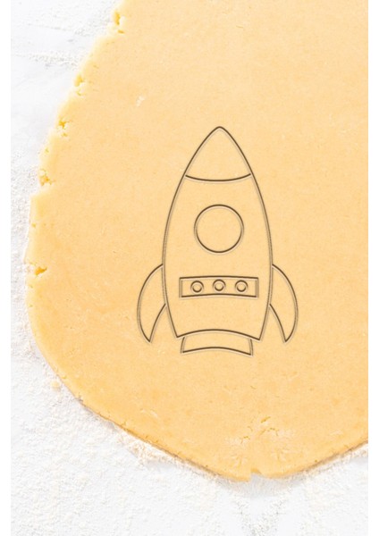 Roket3 Kurabiye Kalıbı, Hamur Şekillendirici