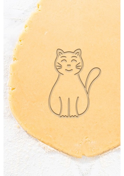 Tatlı Kedi Kurabiye Kalıbı, Hamur Şekillendirici