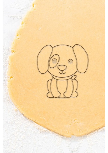 Tatlı Köpekcik Kurabiye Kalıbı, Hamur Şekillendirici