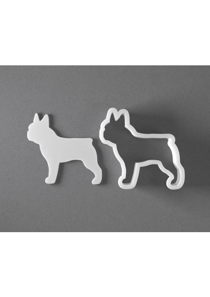 French Bulldog Kurabiye Kalıbı / Kesici / Şekillendirici