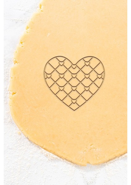 Kalp Sanat Kurabiye Kalıbı, Hamur Şekillendirici