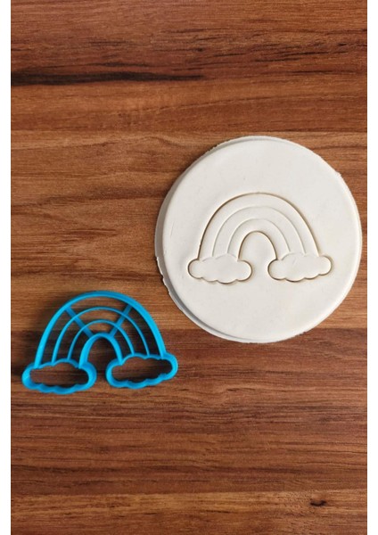 Gökkuşağı Kurabiye Kalıbı / Kesici / Şekillendirici