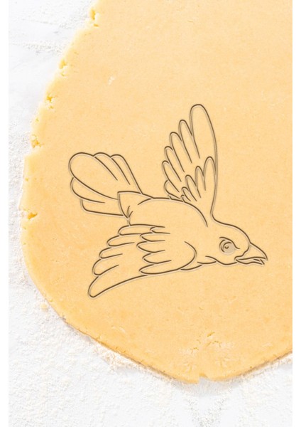 Sert Kuş Kurabiye Kalıbı, Hamur Şekillendirici