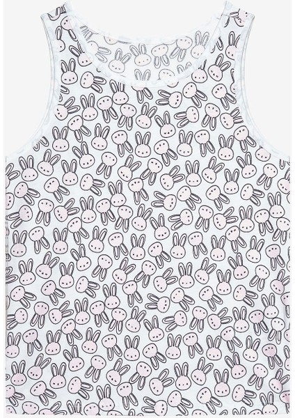 Kız Çocuk Bunnies 2li Çok Renkli Atlet