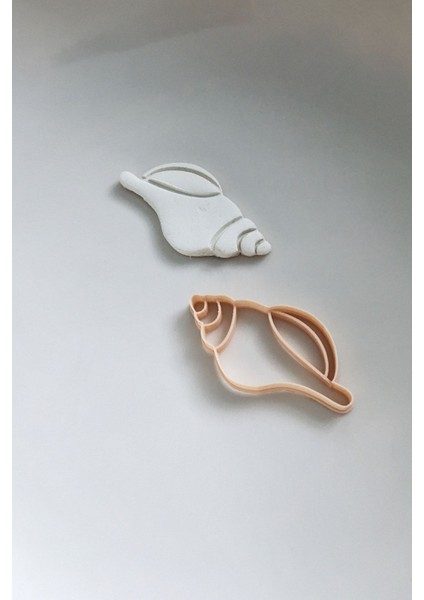 Deniz Kabuğu Kurabiye Kalıbı / Kesici / Şekillendirici