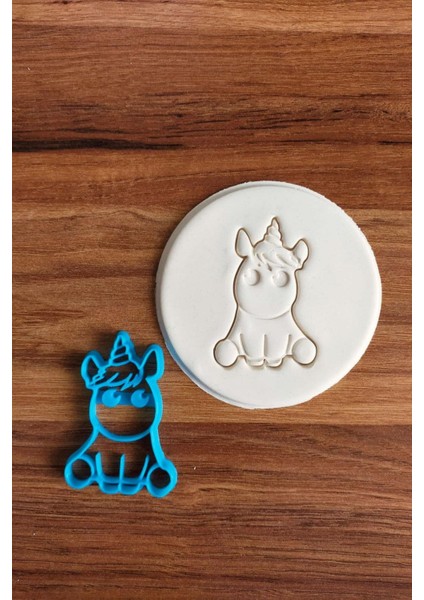 Baby Unicorn Kurabiye Kalıbı / Kesici / Şekillendirici