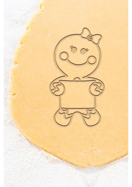 Sevimli Surat Kurabiye Kalıbı, Hamur Şekillendirici