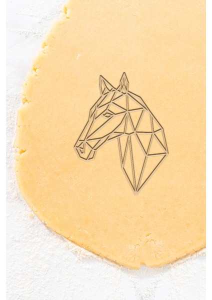 Geometrik At Kurabiye Kalıbı, Hamur Şekillendirici