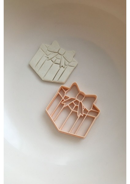 Hediye Kurabiye Kalıbı, Kesici, Şekillendirici