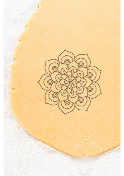 Mandala Kurabiye Kalıbı, Hamur Şekillendirici