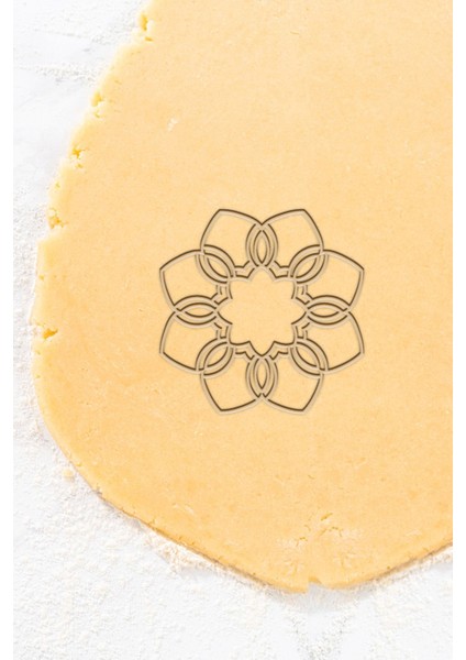 Mandala7 Kurabiye Kalıbı, Hamur Şekillendirici