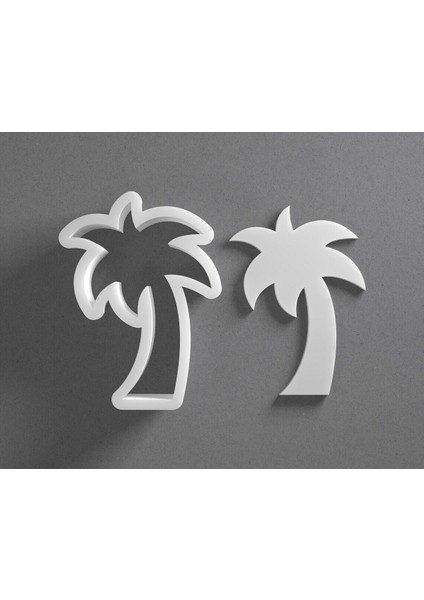 Palmiye Kurabiye Kalıbı / Kesici / Şekillendirici