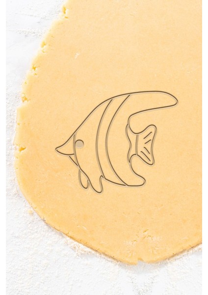 Okyanus Balığı Kurabiye Kalıbı, Hamur Şekillendirici