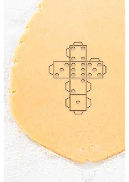 Açık Zar Kurabiye Kalıbı, Hamur Şekillendirici