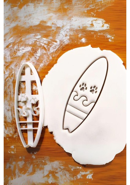 Sörf Tahta Kurabiye Kalıbı, Hamur Şekillendirici