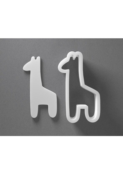 Zürafa Kurabiye Kalıbı / Kesici / Şekillendirici