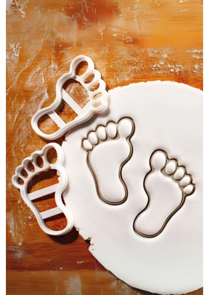 Baby Foot Kurabiye Kalıbı, Hamur Şekillendirici