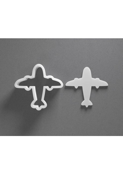 Uçak Kurabiye Kalıbı / Kesici / Şekillendirici