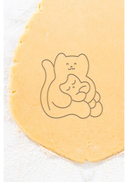 Anne Kedi Kurabiye Kalıbı, Hamur Şekillendirici