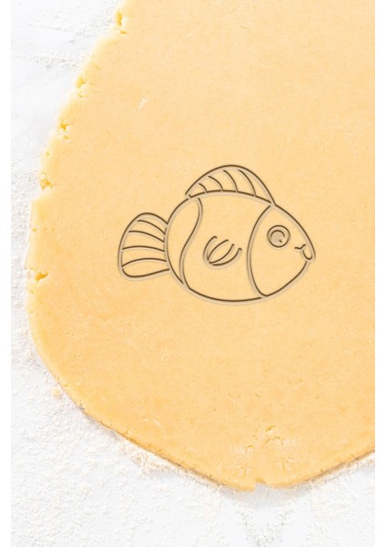Küçük Balık Kurabiye Kalıbı, Hamur Şekillendirici