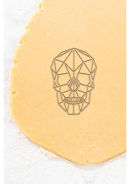 Geometrik Kuru Kafa Kurabiye Kalıbı, Hamur Şekillendirici