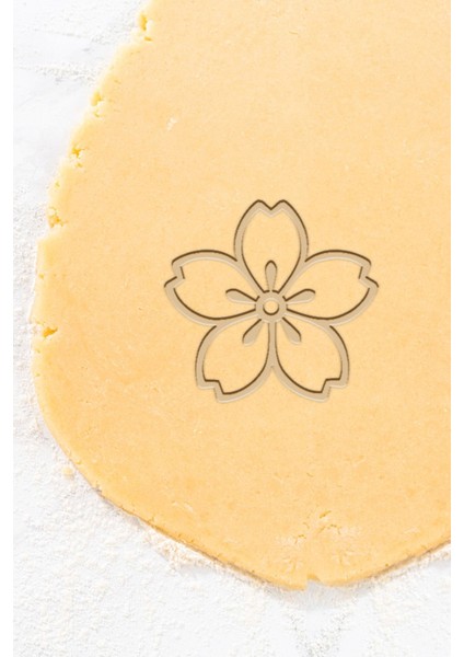 Çiçek Kurabiye Kalıbı, Hamur Şekillendiri