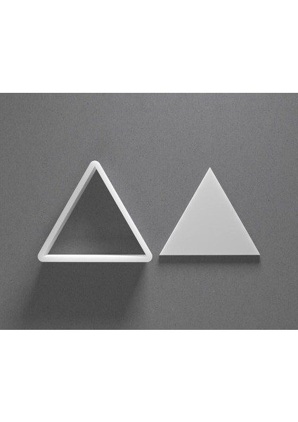 Üçgen Kurabiye Kalıbı / Kesici / Şekillendirici