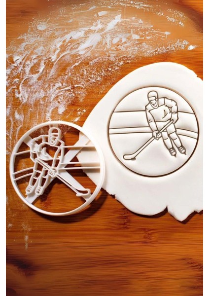 Buz Hokeyi Kurabiye Kalıbı, Hamur Şekillendirici
