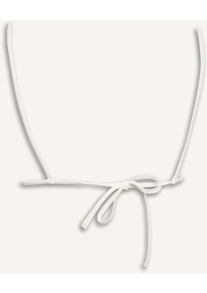 Regular Fit Tül Bikini Üstü-Fall in Love E0139AX25SM