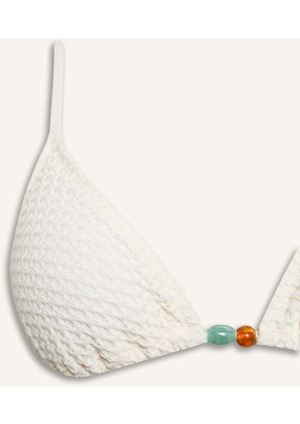 Regular Fit Tül Bikini Üstü-Fall in Love E0139AX25SM
