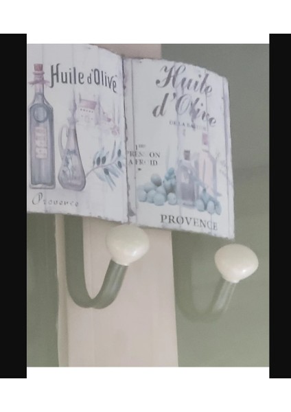 Metal Askılık Ikili 13 x 24 cm Zeytinyağı Temalı Provence De La Bastide Premiere Pression 1 Adet