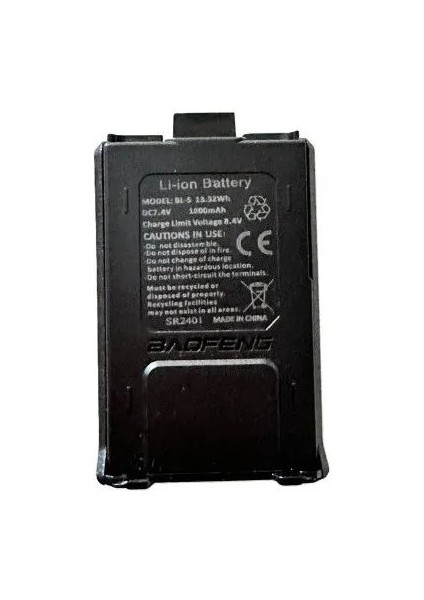Bl-5 Li-Ion 1800MAH Batarya UV5R, Bf-F8+