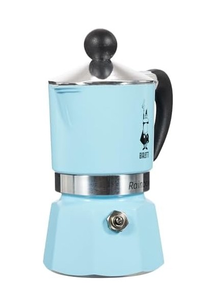 5041 Rainbow Espresso Pişirici, Alüminyum, Açık Mavi, 1 Fincan