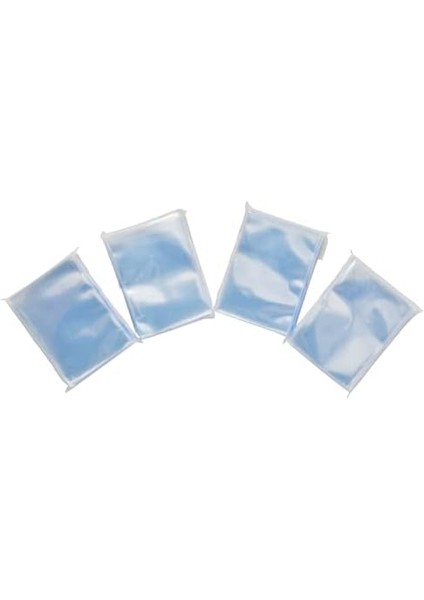 Pro - 100 Adet Yumuşak Kart Kılıfı 2-5/8" x 3-5/8" - Değerli Spor Kartlarınızı, Oyun Kartlarınızı ve Koleksiyon Ticaret Kartlarınızı Ultra Şeffaf Kart Kılıflarında Koruyun