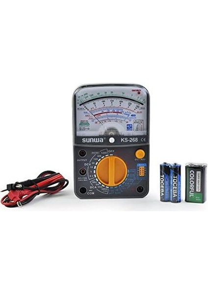 Sunwa KS268 Analog Multimetre Avometre Ölçü Aleti fiyatları