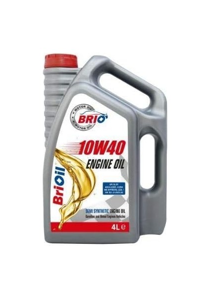 Motor Yağı 10W40-4 Litre