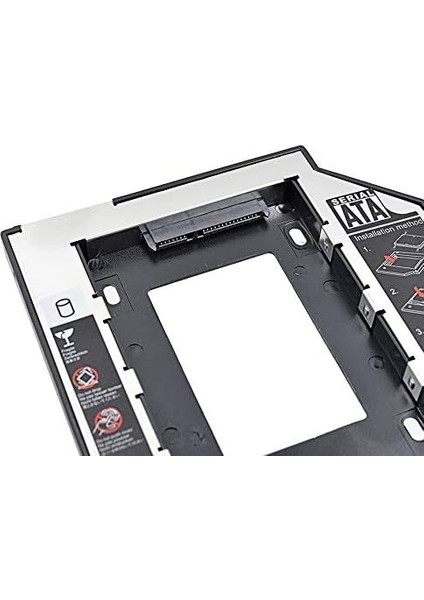AL-4716 Sata HDD Harddisk Caddy Kızak Kutu SSD Notebook , Ikinci HDD Takma, 9.5 mm