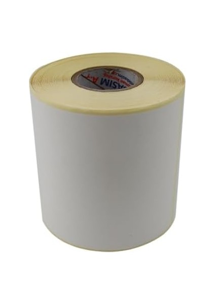 Etiketler , Hazır Al Hızlı Al Vellum Etiket 100MM x 120MM Ruloda 400 Adet 40MM Kuka Çapında Baskısız Not Alma Etiketi