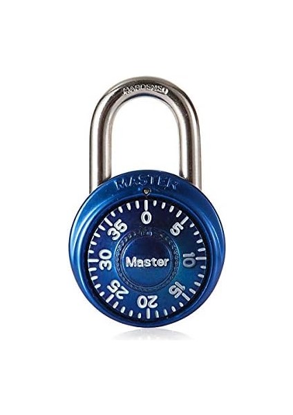 Lock Yuvarlak Şifreli Kilit 38 mm - Çeşitli Renklerde, 1533EURD