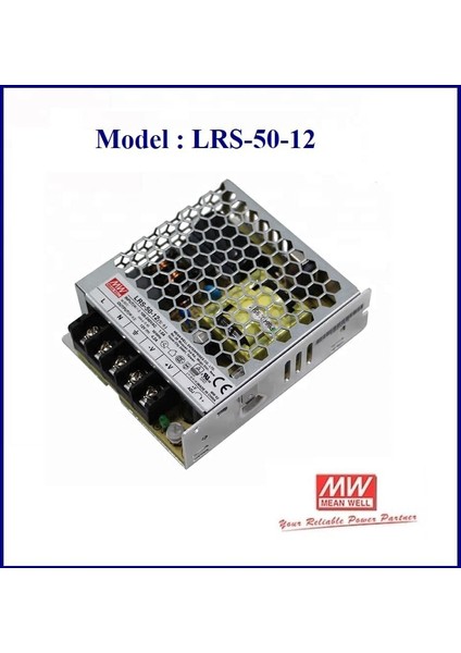 Lrs-50 4,2A 12V LED Sürücü Adaptör Trafo