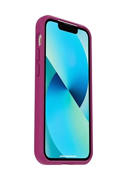 iPhone 13 Mini/iphone 12 Mini Şık Kılıf, Darbeye Dayanıklı, Düşmeye Dayanıklı, Ultra Ince, Koruyucu Kılıf, Askeri Standartlara Göre Test Edilmiştir, Şeffaf/pembe, Perakende Paketi Yok